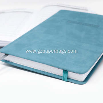 A5 Hardcover Leather Daily Expense Tracker for Home Management